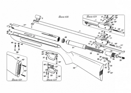 Muszka do wiatrówek Slavia 630/631 n.2/3